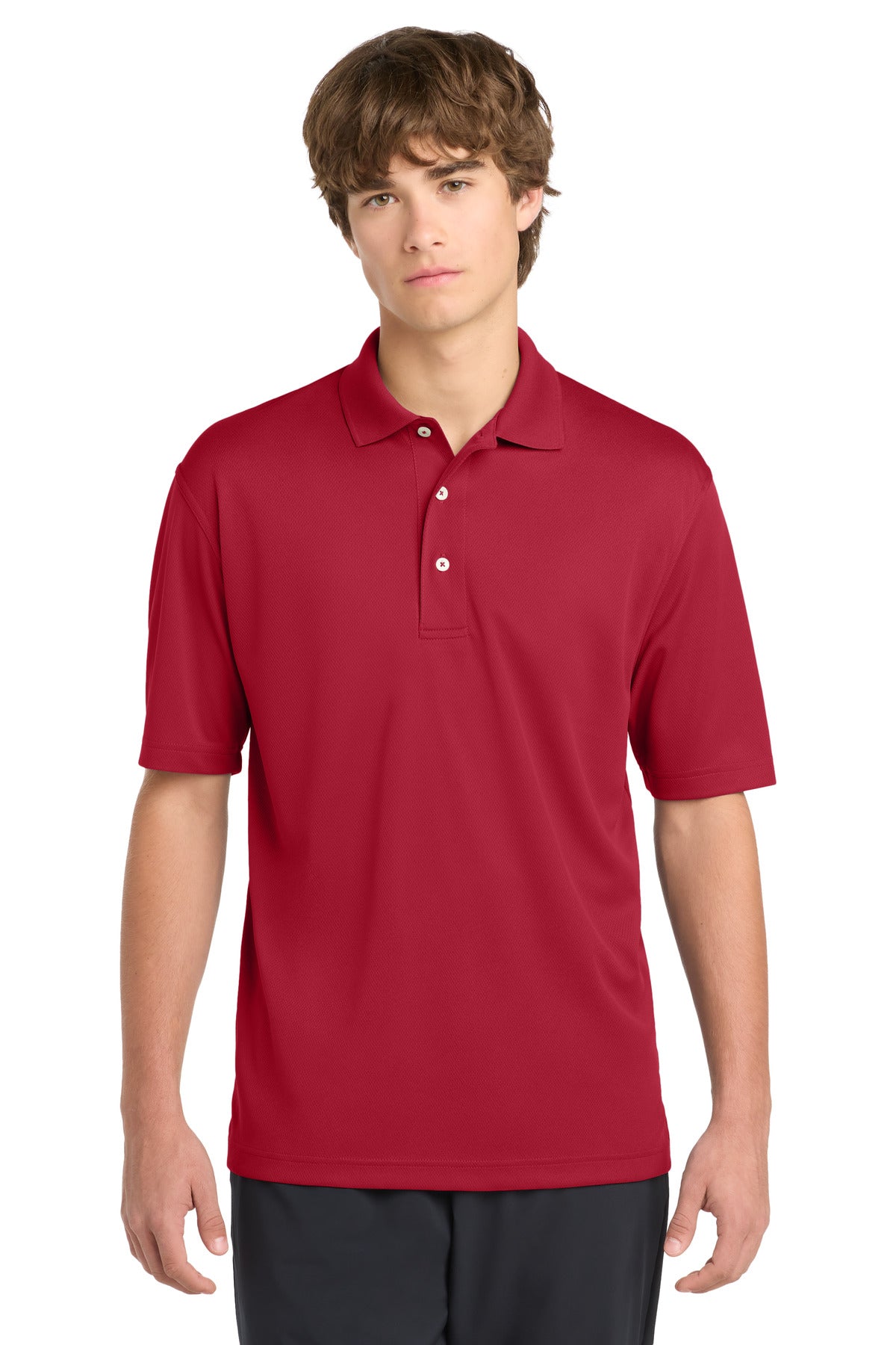 Sport-Tek Dri-Mesh Polo K469 Red