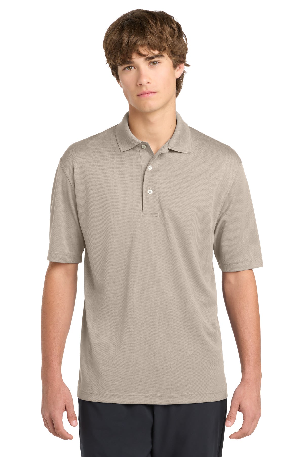 Sport-Tek Dri-Mesh Polo K469 Sandstone