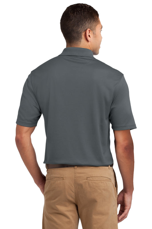 Sport-Tek Dri-Mesh Polo. K469 Steel