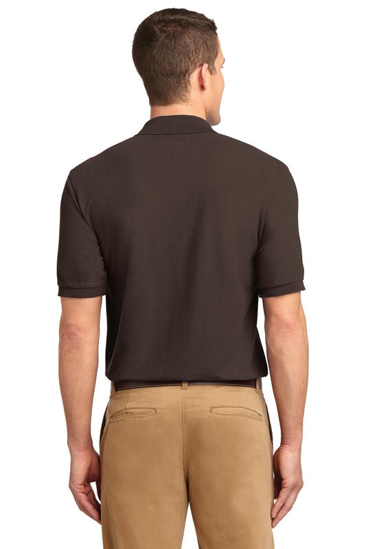 Port Authority Silk Touch Polo K500 Coffee Bean