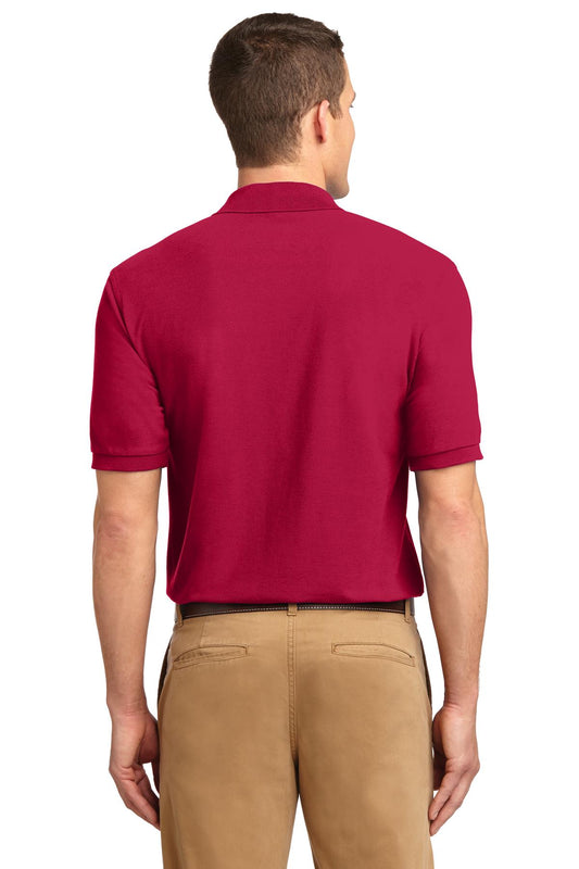 Port Authority Extended Size Silk Touch Polo K500ES Red
