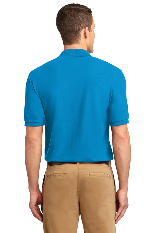 Port Authority Silk Touch Polo K500 Turquoise