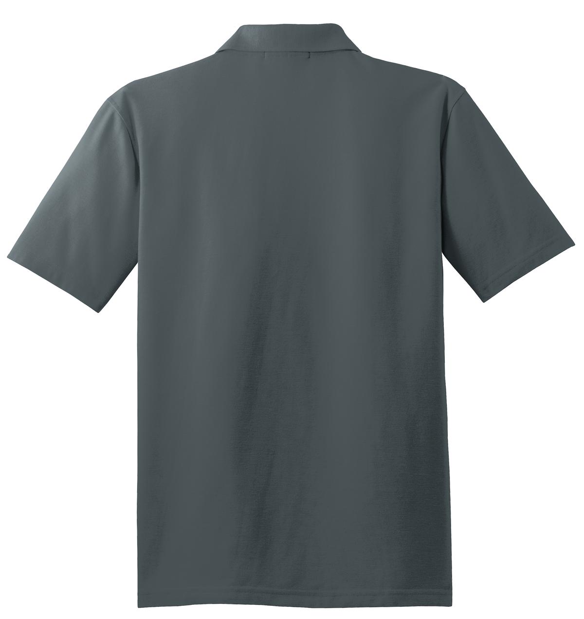 Port Authority Stain-Release Polo. K510 Steel Grey