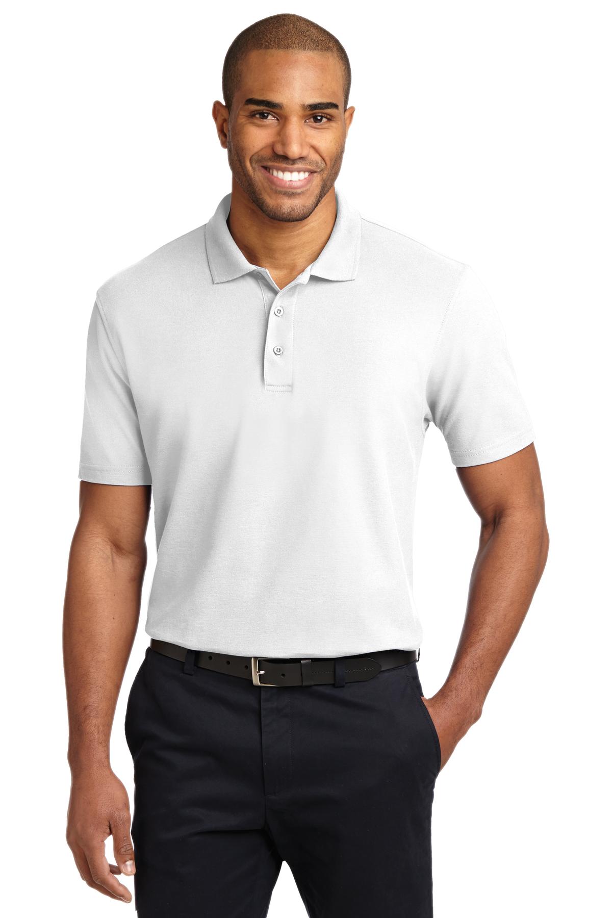 Port Authority Stain-Release Polo K510 White