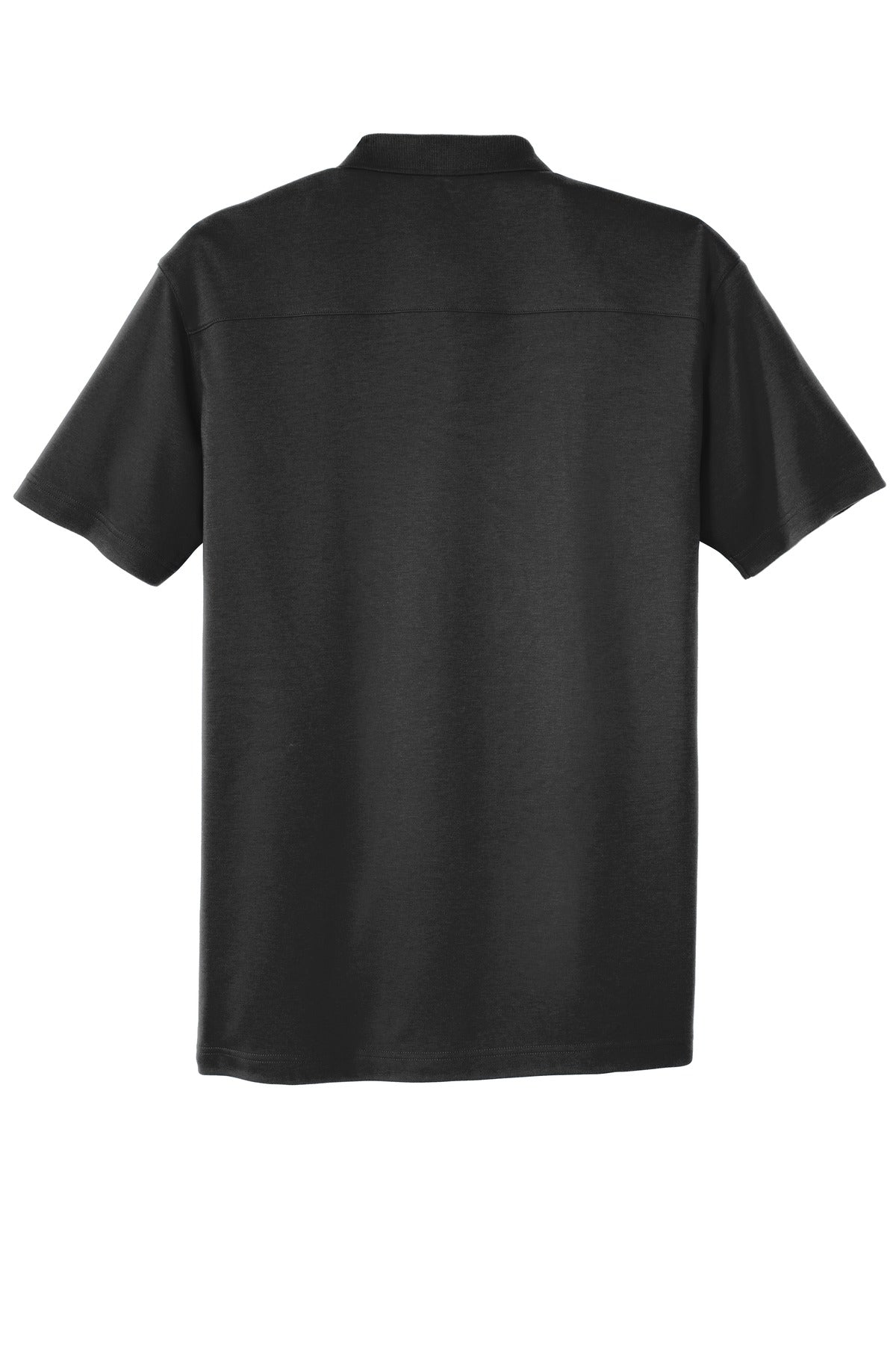 Port Authority Silk Touch Interlock Performance Polo. K5200 Black