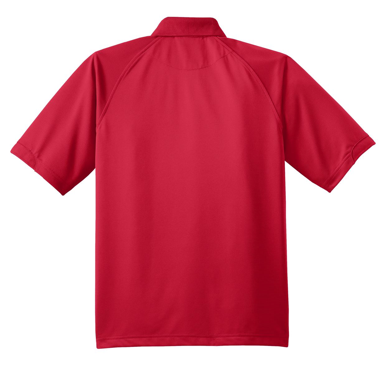 Port Authority Dry Zone Ottoman Polo. K525 Engine Red