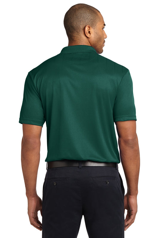 Port Authority Performance Fine Jacquard Polo. K528 Green Glen