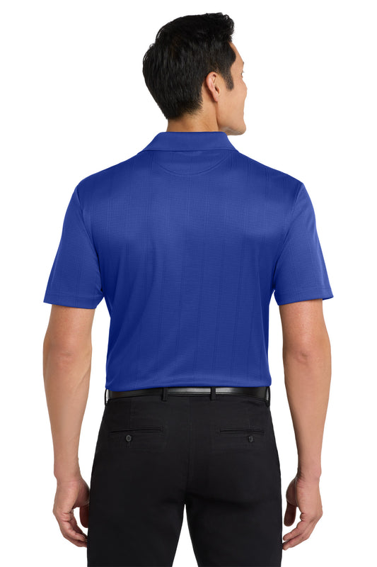 Port Authority Performance Fine Jacquard Polo. K528 Hyper Blue
