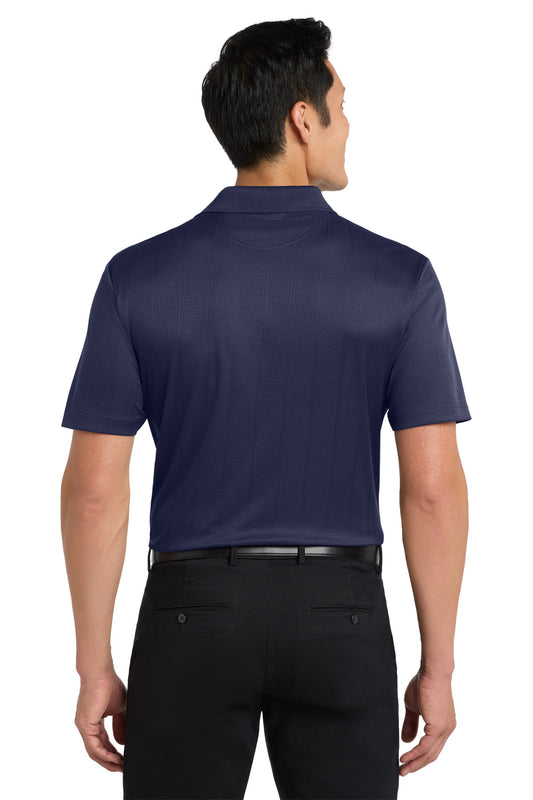 Port Authority Performance Fine Jacquard Polo. K528 True Navy