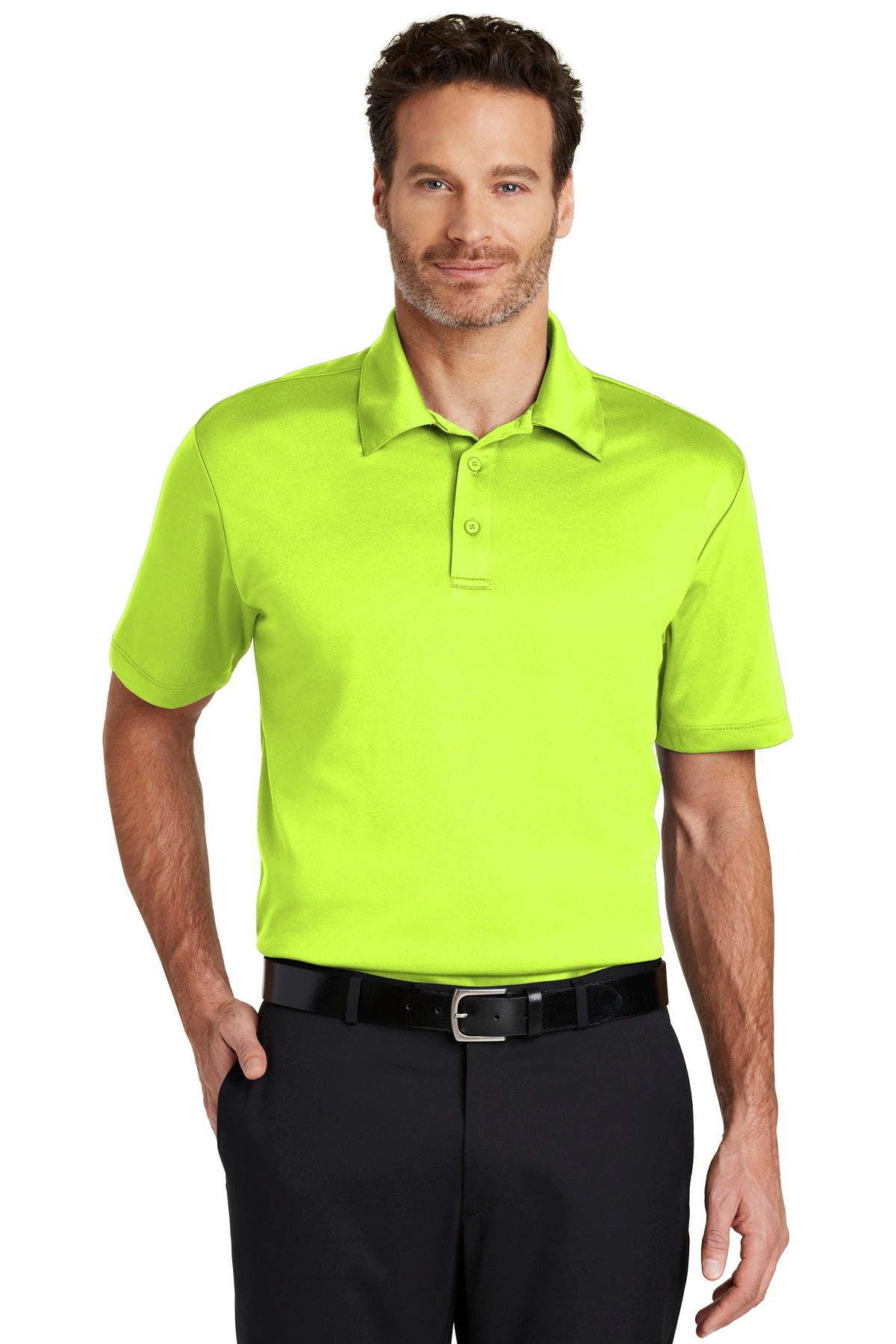 Port Authority Silk Touch Performance Polo K540 Neon Yellow