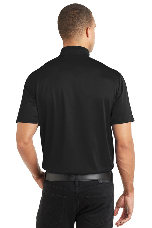 Port Authority Diamond Jacquard Polo. K569 Black