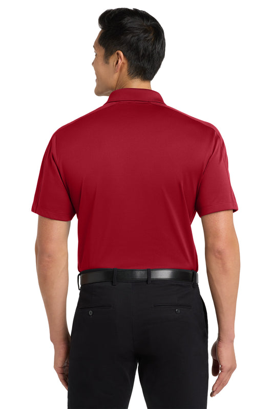 Port Authority Diamond Jacquard Polo K569 Rich Red