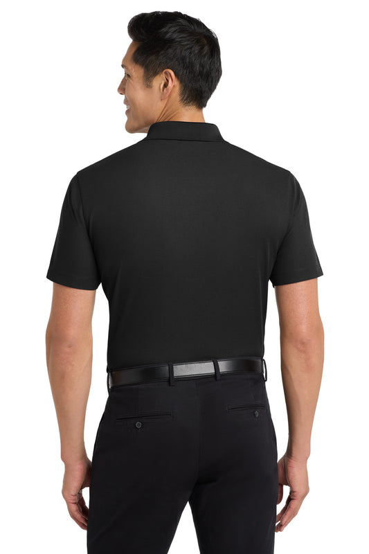 Port Authority Dry Zone Grid Polo K572 Black
