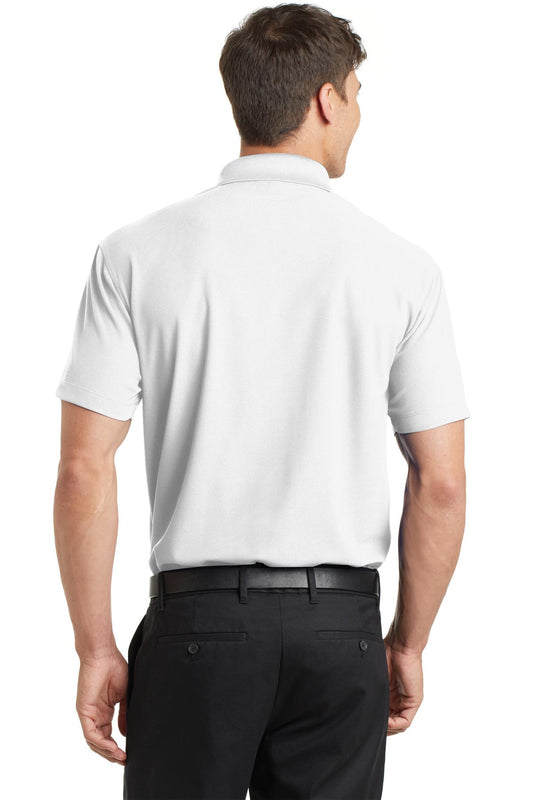 Port Authority Dry Zone Grid Polo. K572 White