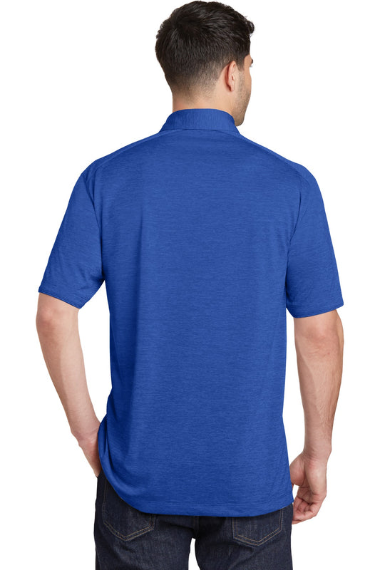 Port Authority Digi Heather Performance Polo. K574 True Royal