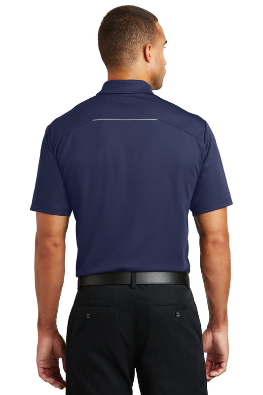 Port Authority Pinpoint Mesh Polo. K580 True Navy