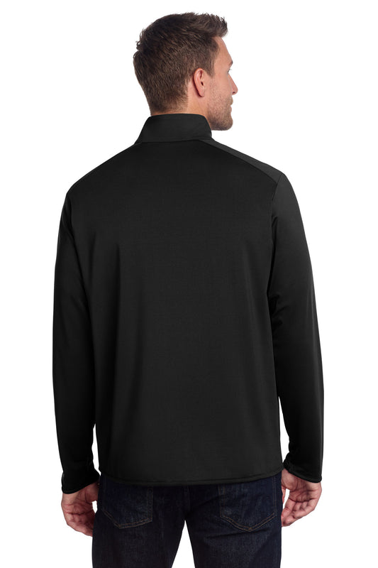 Port Authority Accord Stretch Fleece Full-Zip K595 Black