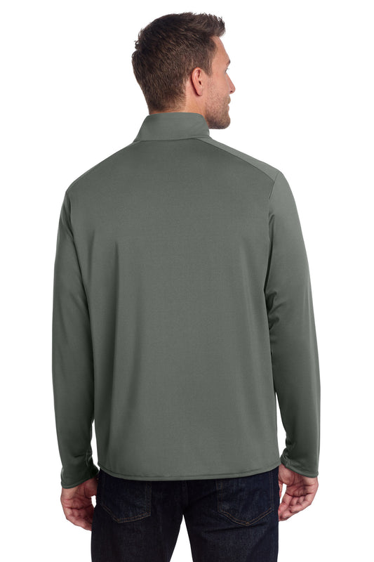 Port Authority Accord Stretch Fleece Full-Zip K595 Pewter