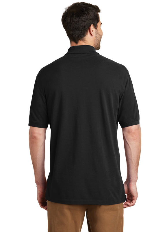 Port Authority EZCotton Polo. K8000 Black