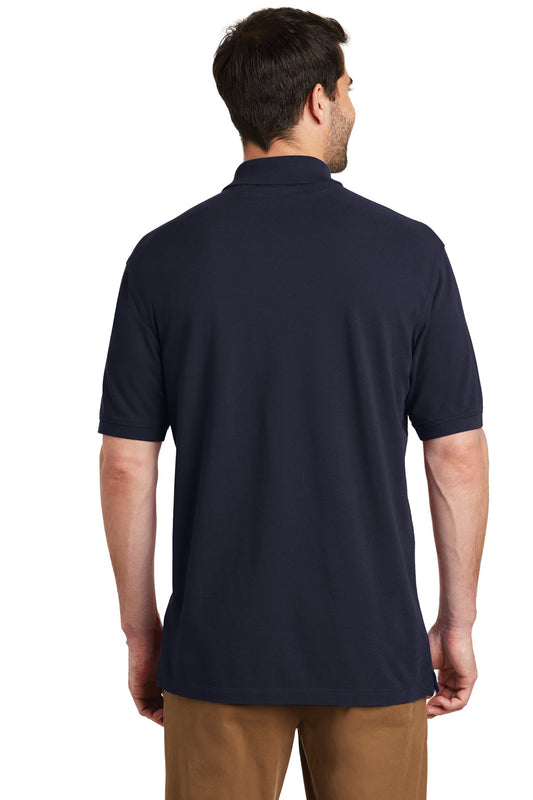 Port Authority EZCotton Polo. K8000 Navy