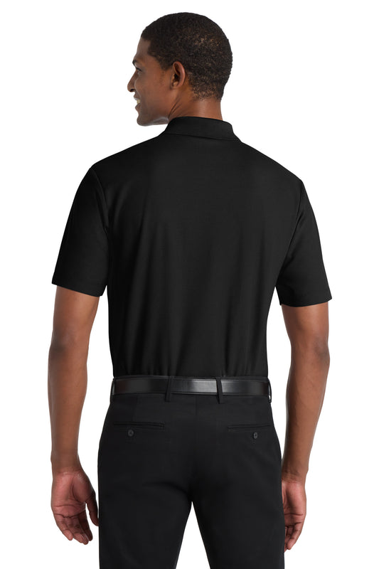 Port Authority SuperPro React Polo. K810 Deep Black