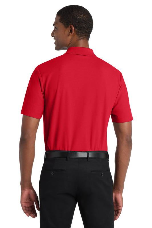 Port Authority SuperPro React Polo. K810 Rich Red