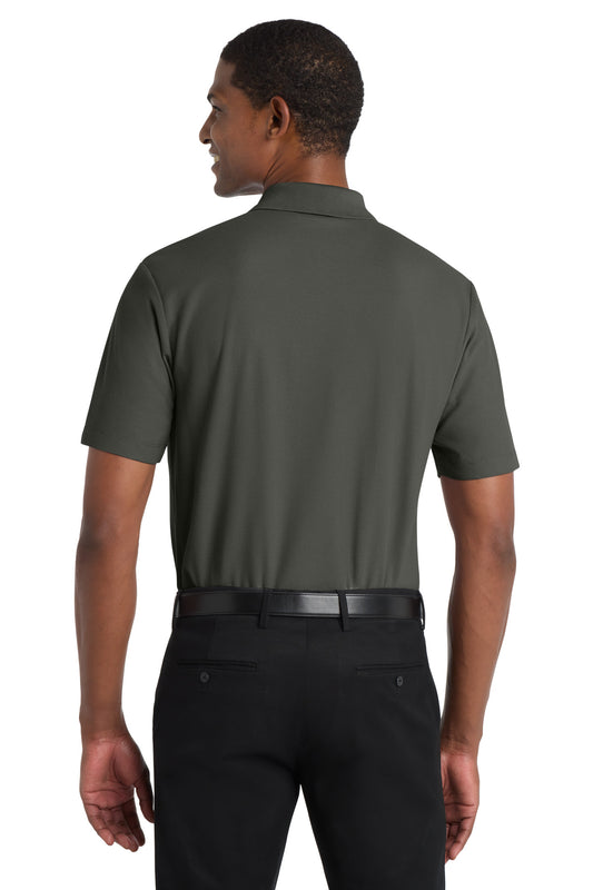 Port Authority SuperPro React Polo. K810 Storm Grey