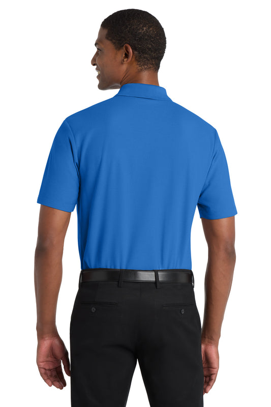 Port Authority SuperPro React Polo. K810 Strong Blue