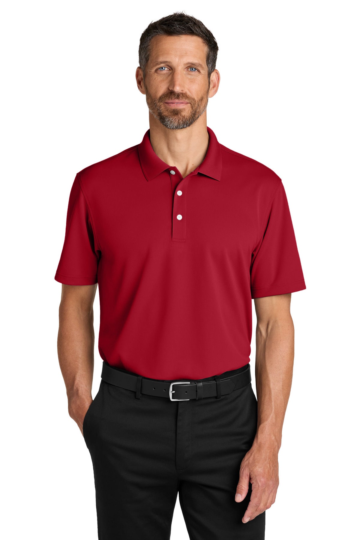 Port Authority Dry Zone Stain-Release Grid Polo