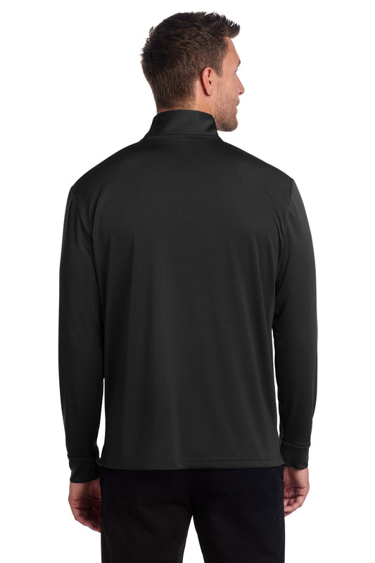 Port Authority C-FREE Snag-Proof 1/4-Zip K865 Deep Black