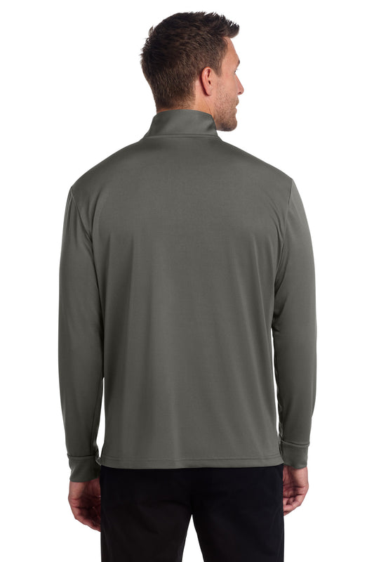 Port Authority C-FREE Snag-Proof 1/4-Zip K865 Grey Steel