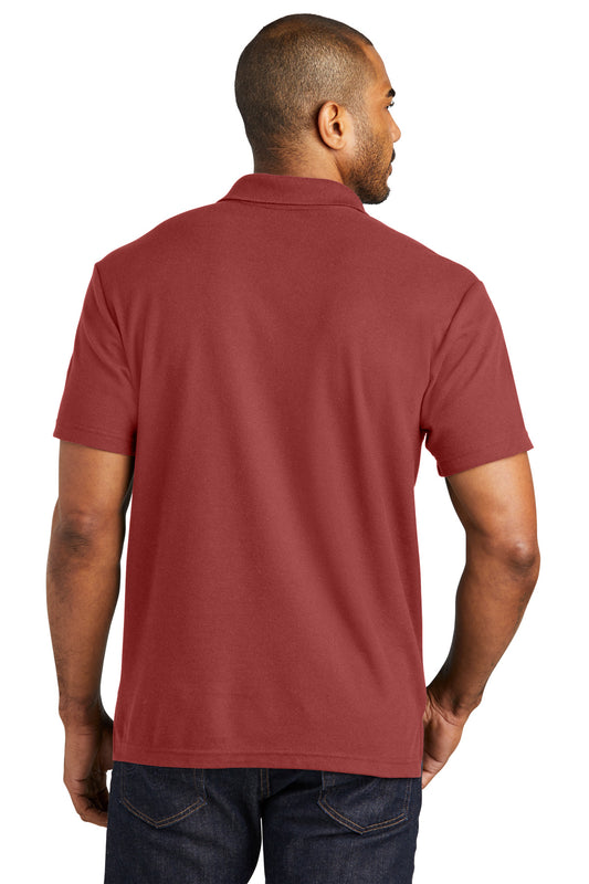 Port Authority C-FREE Cotton Blend Pique Polo K867 Garnet