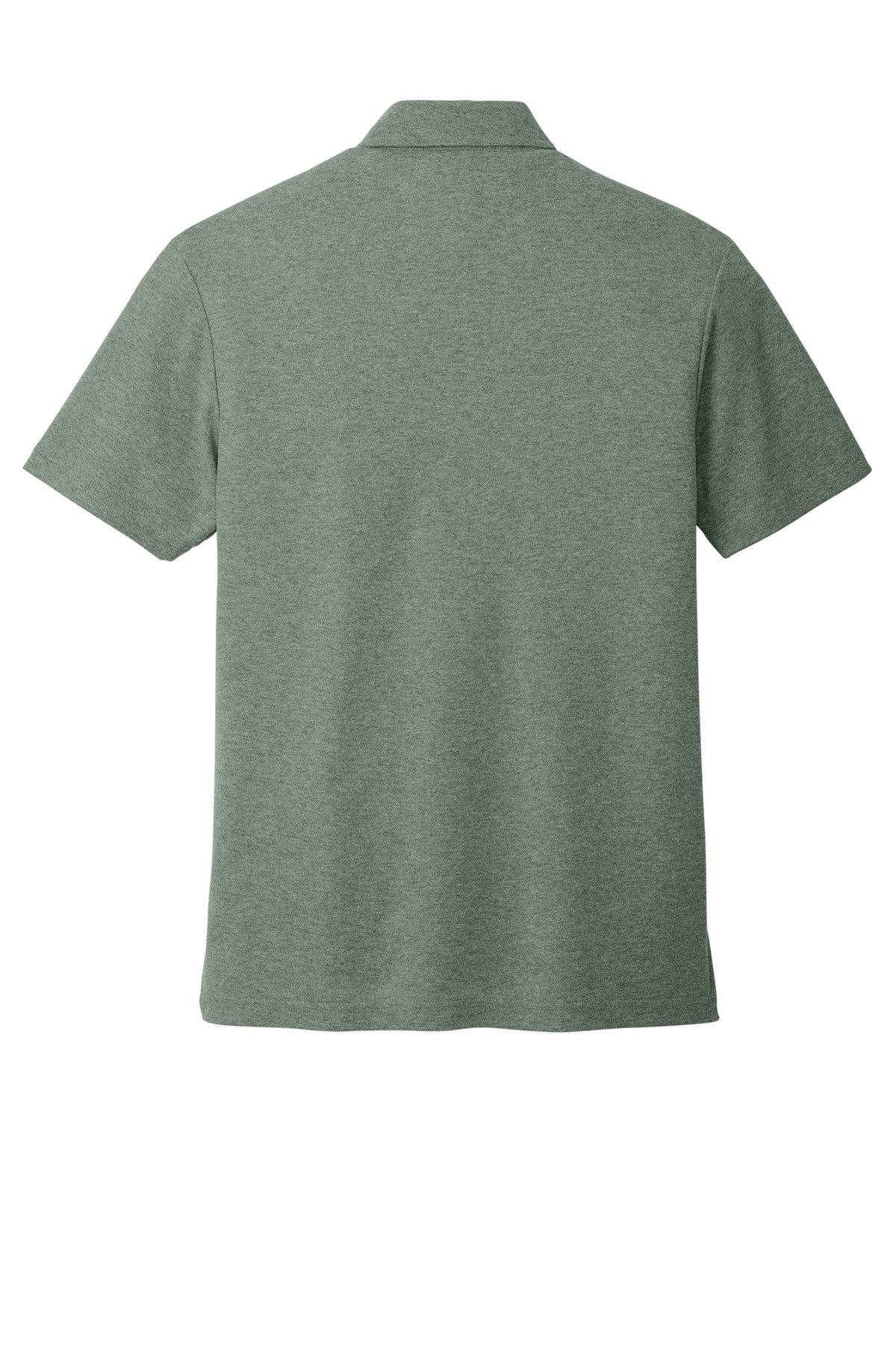 Port Authority C-FREE Cotton Blend Pique Pocket Polo K868 Dark Green Heather