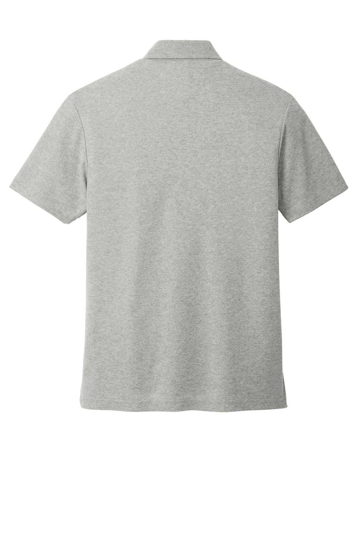 Port Authority C-FREE Cotton Blend Pique Pocket Polo K868 Deep Smoke Heather