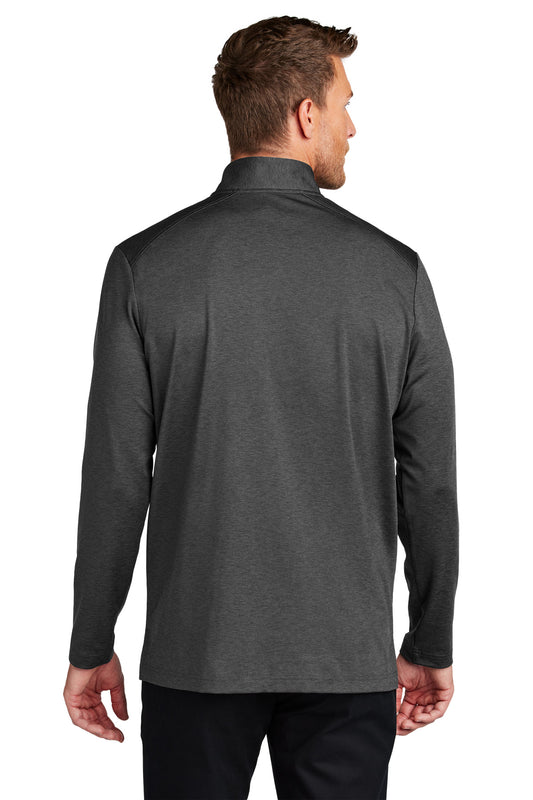 Port Authority C-FREE Double Knit 1/4-Zip K880 Grey Steel Heather