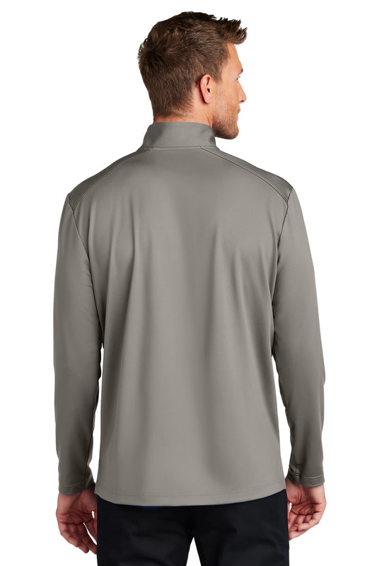 Port Authority C-FREE Double Knit 1/4-Zip K880 Smoke Grey