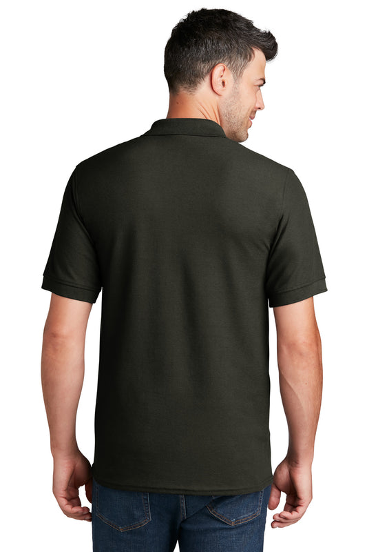 Port & Company Core Blend Pique Polo. KP155 Jet Black