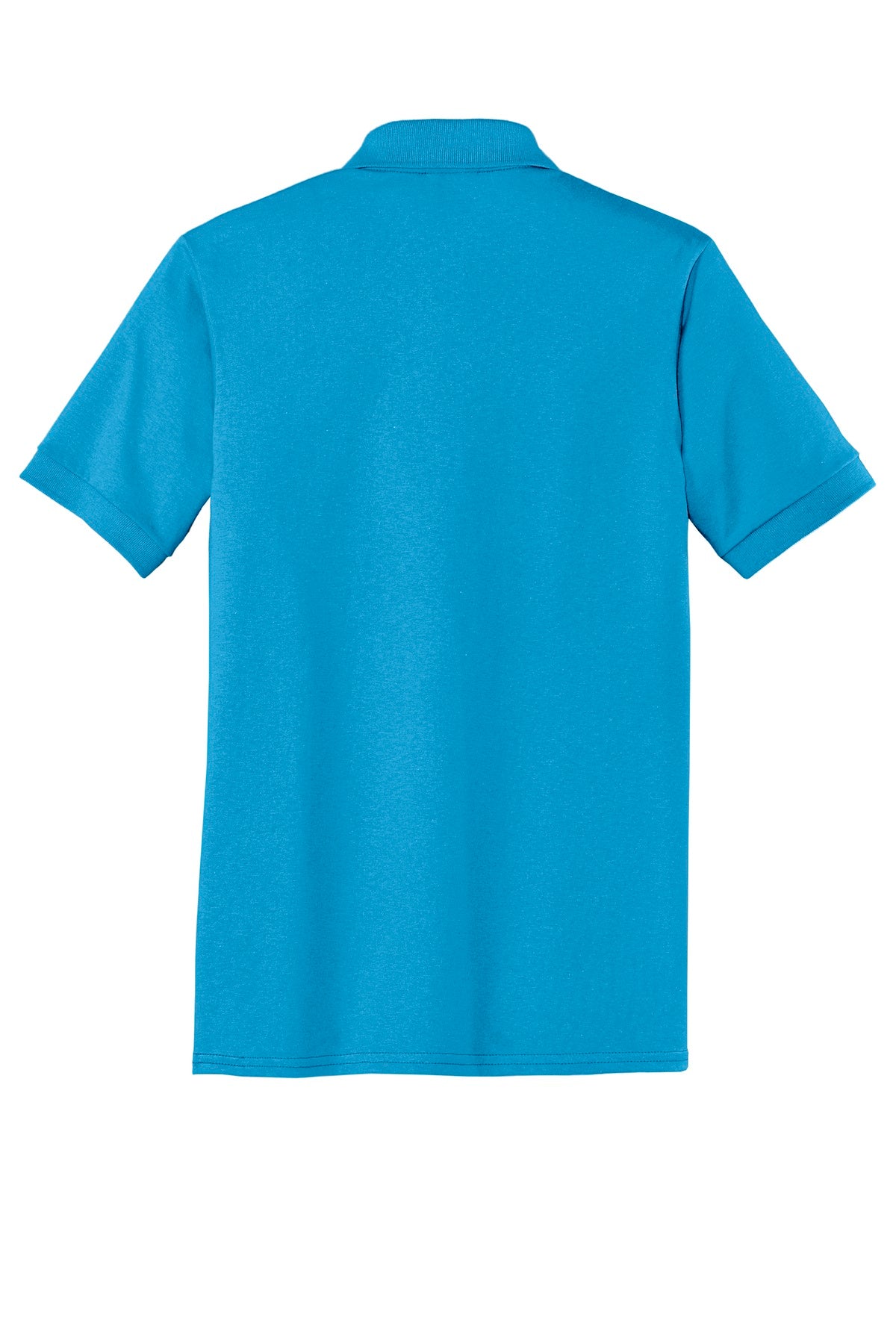 Port & Company Core Blend Jersey Knit Polo. KP55 Aquatic Blue