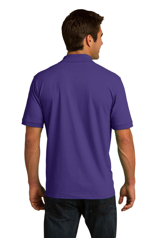 Port & Company Tall Core Blend Jersey Knit Polo. KP55T Purple Tall