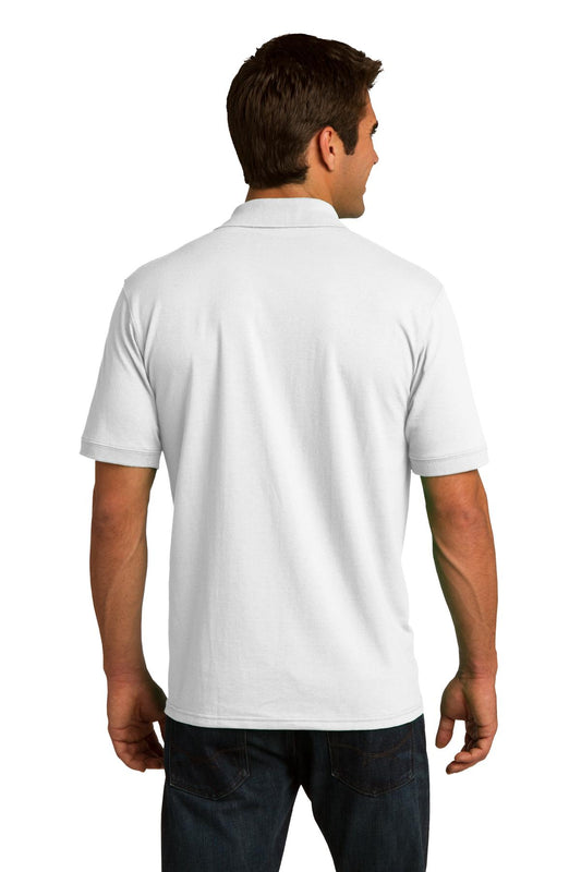 Port & Company Core Blend Jersey Knit Polo. KP55 White