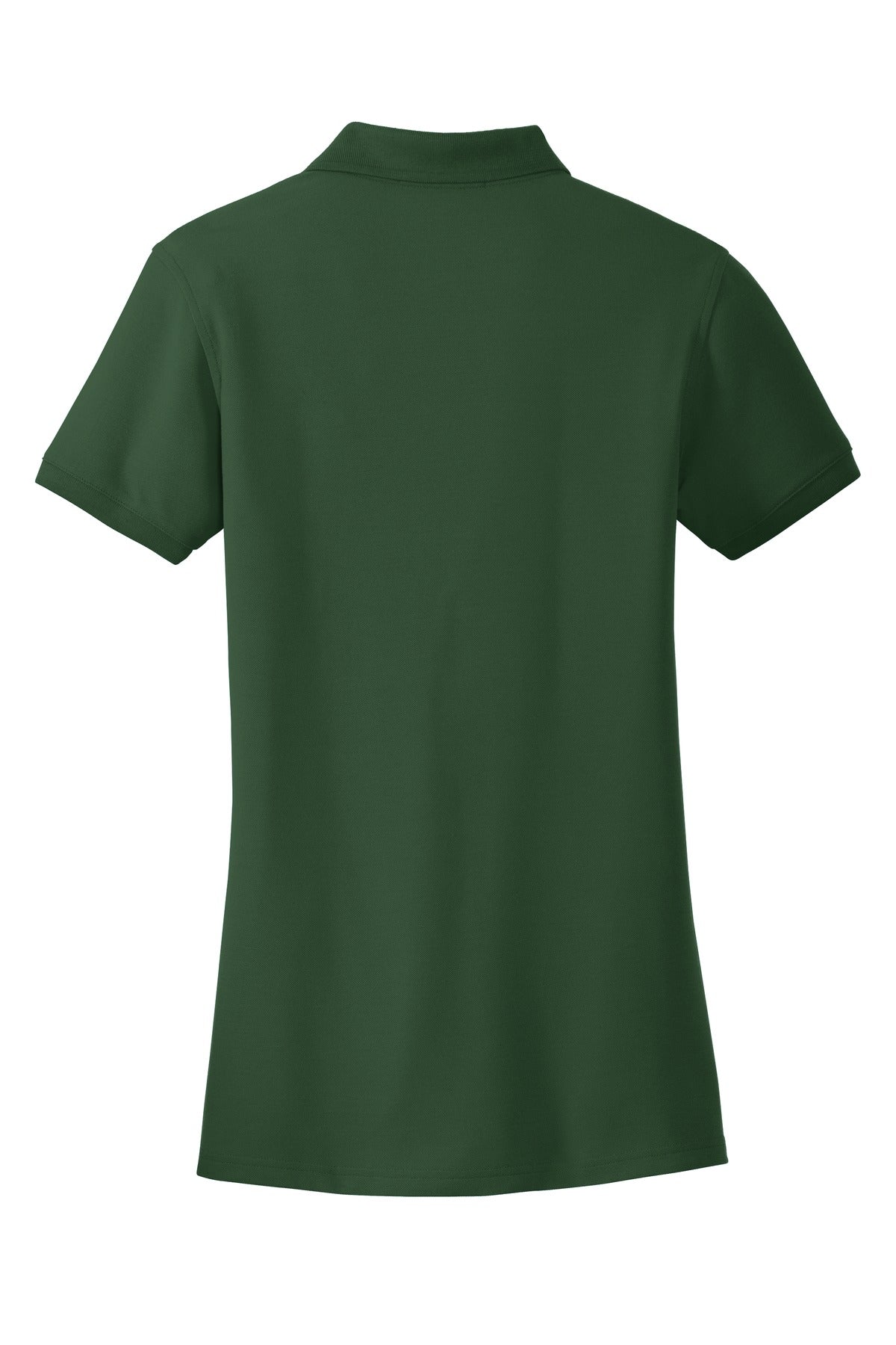 Port Authority Women's Core Classic Pique Polo. L100 Deep Forest Green