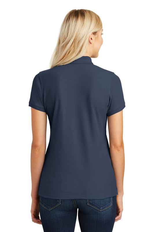 Port Authority Women's Core Classic Pique Polo. L100 River Blue Navy