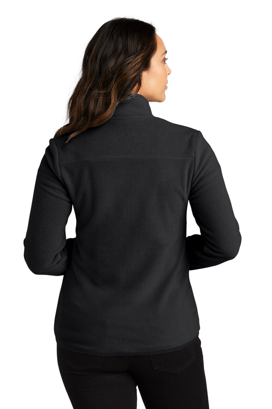 Port Authority Women's Connection Fleece Jacket L110 Deep Black
