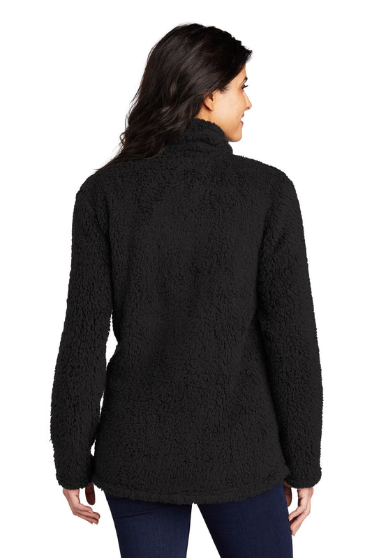Port Authority Women's Cozy 1/4-Zip Fleece L130 Black