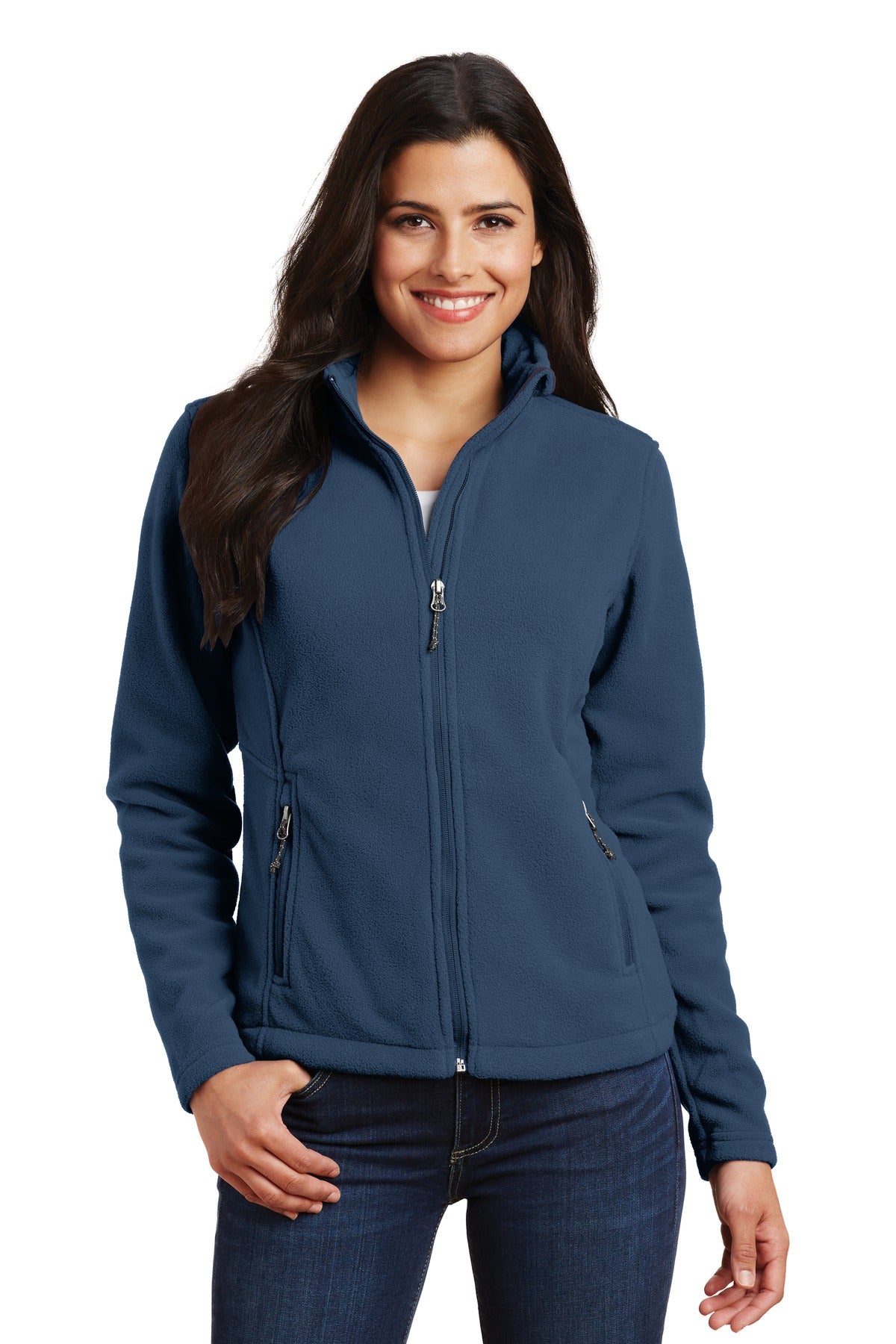 Port Authority Women's Value Fleece Jacket L217 Insignia Blue