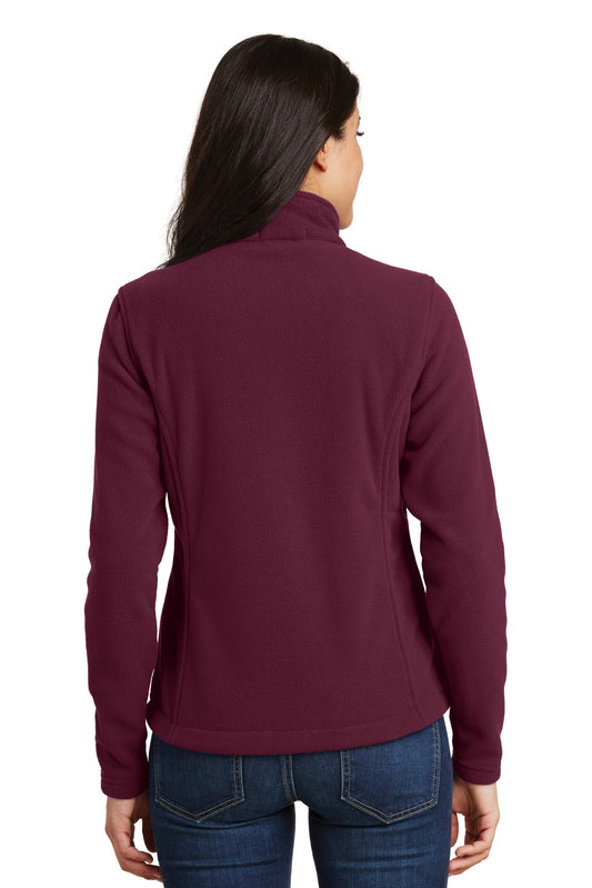 Port Authority Women's Value Fleece Jacket. L217 Maroon