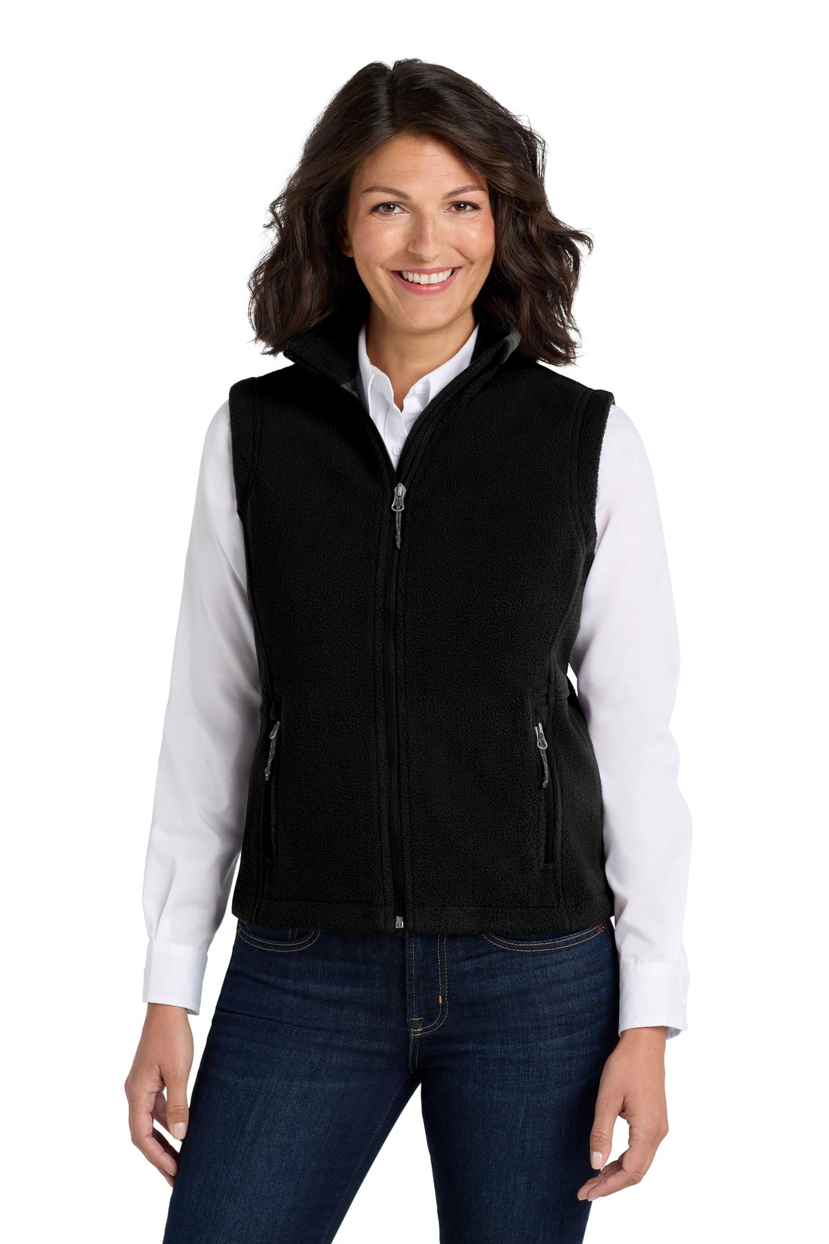 Port Authority Women's Value Fleece Vest L219 Black