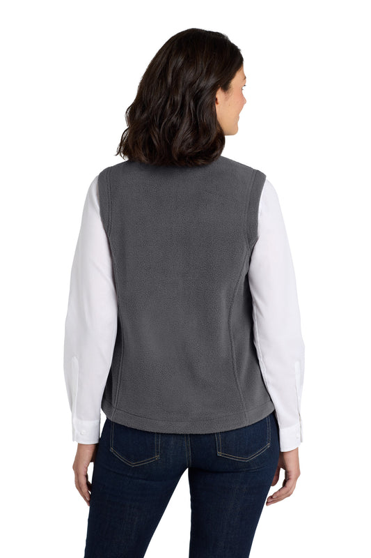 Port Authority Women's Value Fleece Vest. L219 Iron Grey
