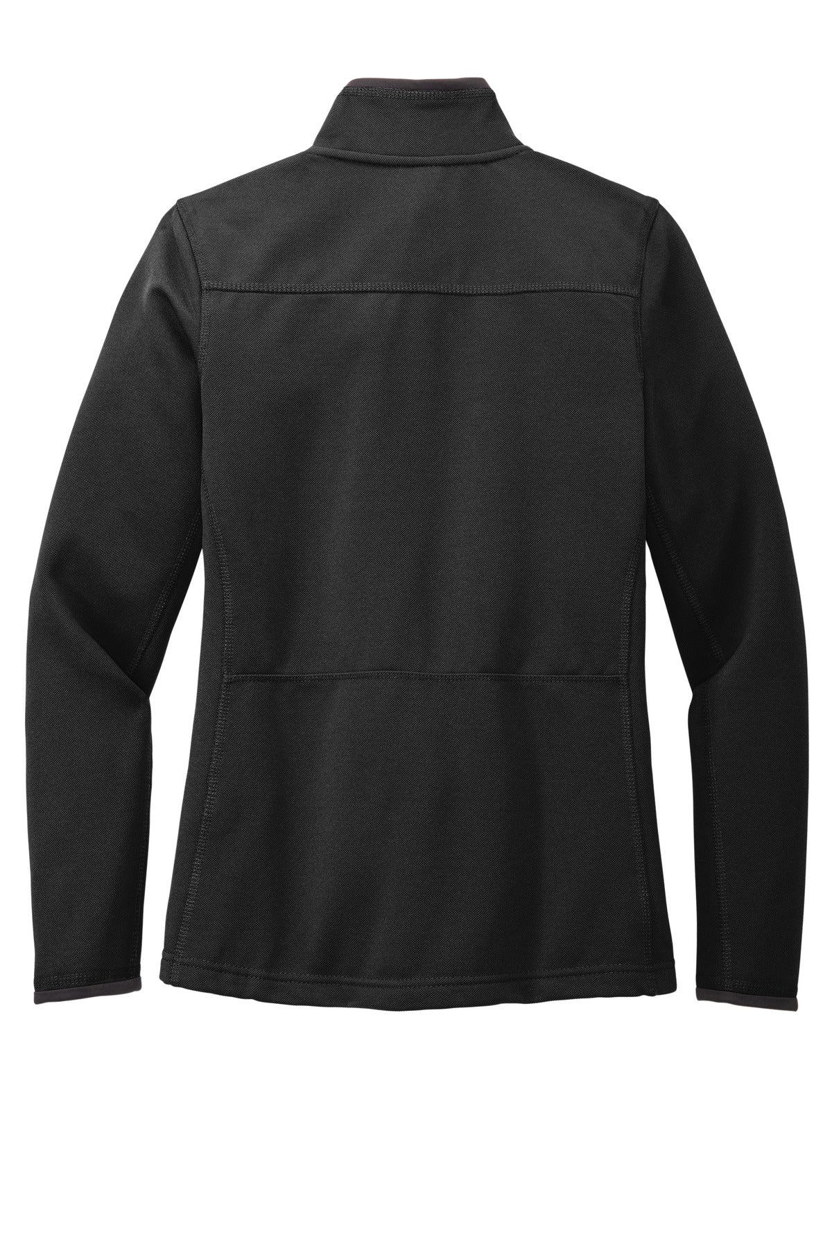 Port Authority Women's Pique Fleece Jacket. L222 Black