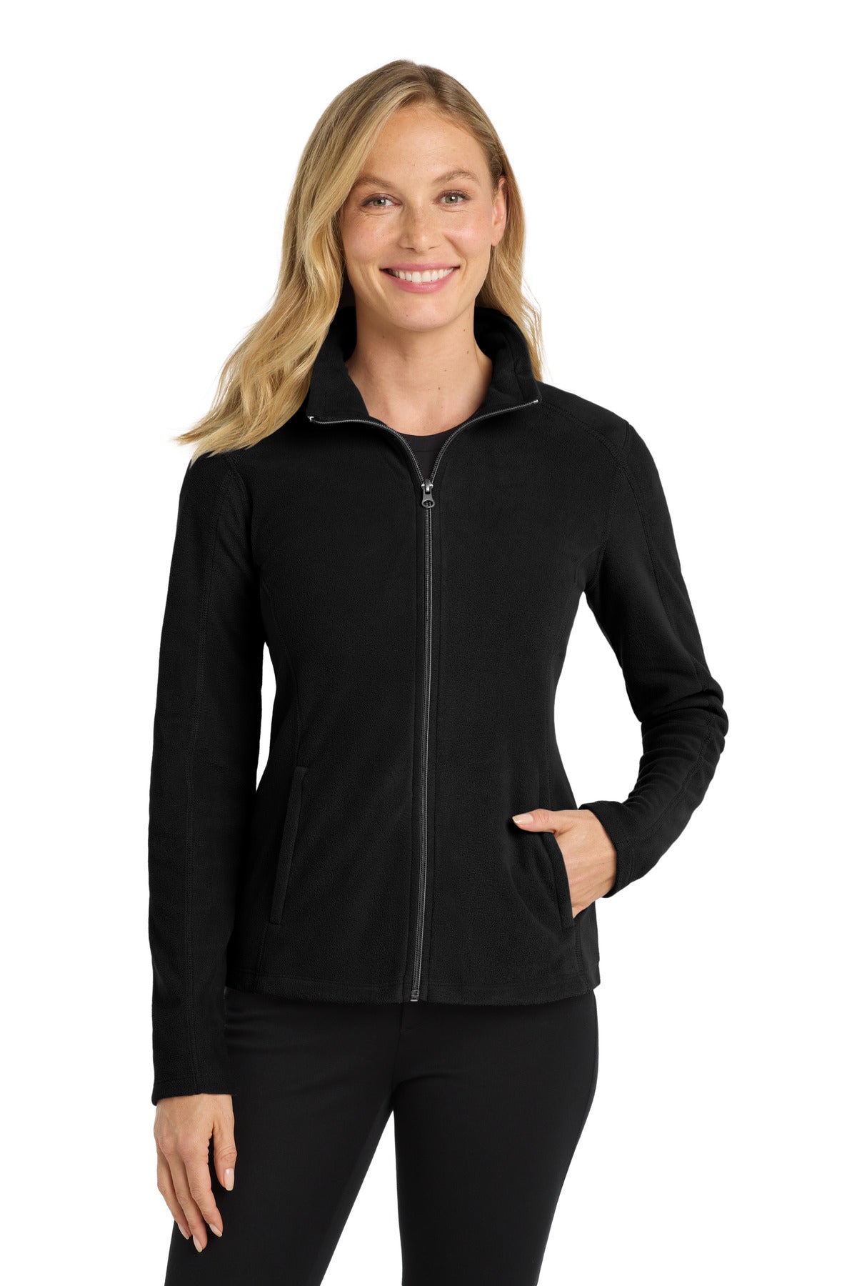 Port Authority Women's Microfleece Jacket L223 Black